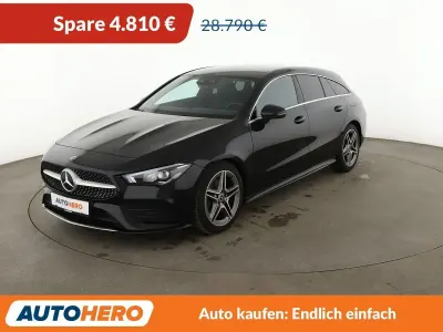 Occasion Mercedes CLA200 Shooting Brake AMG line 163 ch (119 kW) 2020 Noir Break