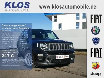 Gebraucht Jeep Renegade Limited 131 PS (96 kW) 2023 Schwarz SUV