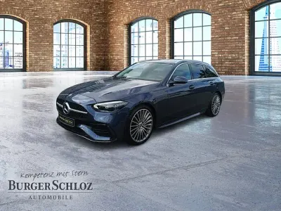 Gebraucht Mercedes C300 AMG 258 PS (189 kW) 2023 Sodalithblau metallic Kombi