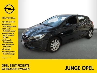 Usata Opel Astra Edition 125 CV (91 kW) 2019 Nero Berlina