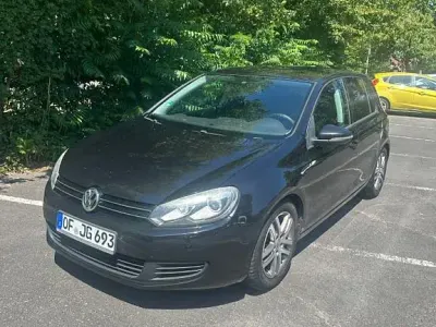 Gebraucht VW Golf VI Comfortline 122 PS (89 kW) 2010 Schwarz Kleinwagen