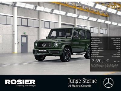 Gebraucht Mercedes G63 AMG AMG 585 PS (430 kW) 2022 G manufaktur tiefgrün uni SUV