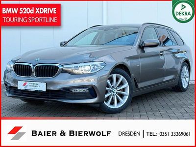Gebraucht BMW 520 Sport Line 190 PS (139 kW) 2018 Silber Kombi