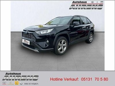 Gebraucht Toyota RAV4 Hybrid Team 218 PS (160 kW) 2021 Tiefschwarz metallic SUV