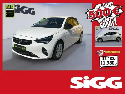 Gebraucht Opel Corsa Elegance 101 PS (74 kW) 2023 Jade weiss/arktis weiss Kleinwagen