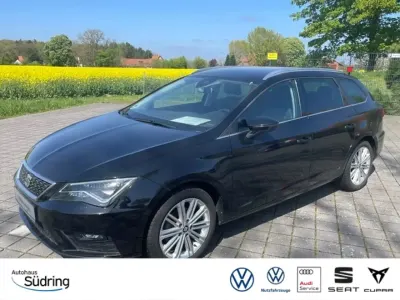 Brugt Seat Leon ST XCELLENCE 131 HK (96 kW) 2020 Sort Stationcar
