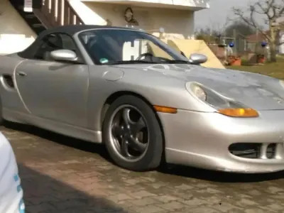 Gebraucht Porsche 986 Boxster 204 PS (150 kW) 1997 Silber Cabrio