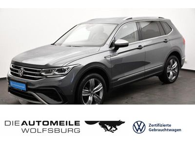 Gebraucht VW Tiguan Allspace Elegance 150 PS (110 kW) 2022 Platinum grey metallic (metallic) SUV