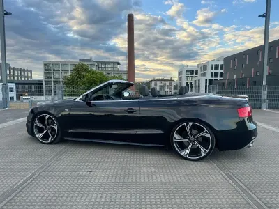 Gebraucht Audi A5 Cabriolet S-line plus 245 PS (180 kW) 2013 Schwarz Cabrio