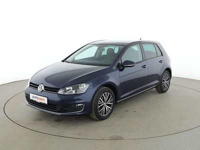 Usata VW Golf VII Allstar 110 CV (80 kW) 2016 Blu Berlina