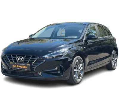 Gebraucht Hyundai i30 Edition 30+ 160 PS (117 kW) 2021 Schwarz Limousine