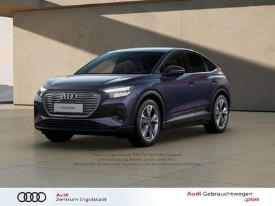 Violett Gebraucht 2025 Audi Q4 Sportback e-tron Sport SUV | 42.490 € (Superpreis)