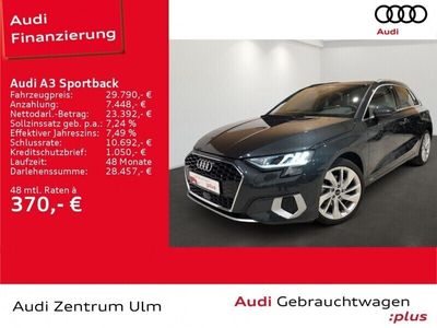 gebraucht Audi A3 Sportback Sportback advanced 35 TFSI PDC SHZ 18