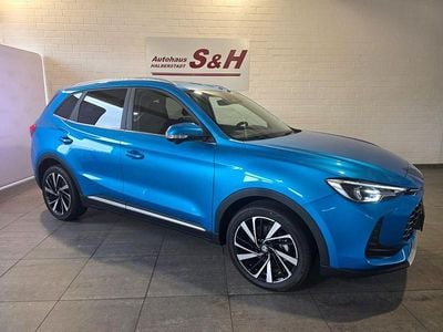 Neu MG ZS Luxury 197 PS (144 kW) 2025 Blau SUV