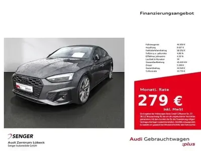 Brugt Audi S5 Sportback Ambiente 341 HK (250 kW) 2022 Grå Hatchback