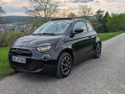 Brugt Fiat 500e Icon 86 kW (118 HK) 2022 Sort Cabriolet