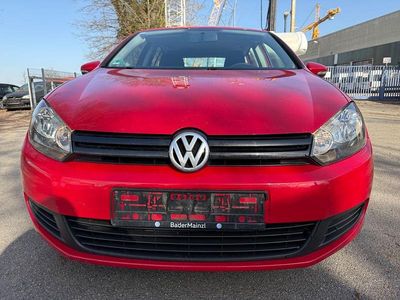 Gebraucht VW Golf VI 80 PS (58 kW) 2009 Rot Kleinwagen