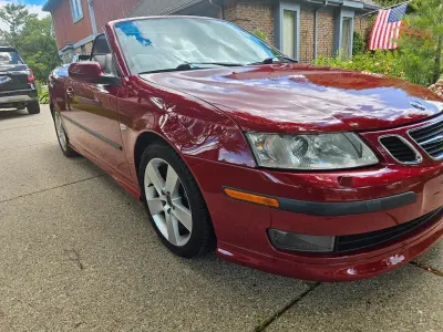 Gebraucht Saab 9-3 Cabriolet Aero 250 PS (183 kW) 2006 Rot Cabrio