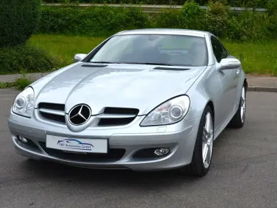 Gebraucht Mercedes SLK200 163 PS (119 kW) 2004 Silber Cabrio