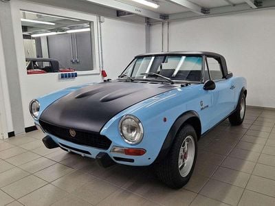 Gebraucht Fiat 124 Spider Abarth 128 PS (94 kW) 1974 Blau Cabrio
