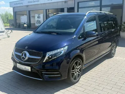 Gebraucht Mercedes V300 AMG line 239 PS (175 kW) 2019 Blau Van / Kleinbus
