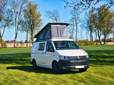 Usata VW Transporter 140 CV (102 kW) 2016 Bianco Furgone