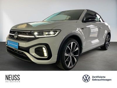 Gebraucht VW T-Roc R-line 150 PS (110 kW) 2025 Pure white schwarz SUV