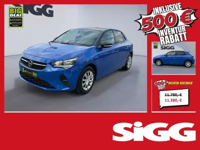 Gebraucht Opel Corsa Edition 75 PS (55 kW) 2023 Perl blau/voltaik blau Kleinwagen
