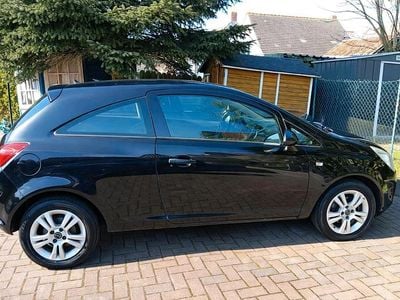 Gebraucht Opel Corsa 75 PS (55 kW) 2012 Schwarz Kleinwagen