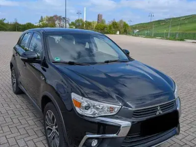 Brugt Mitsubishi ASX Diamant Edition 117 HK (86 kW) 2018 Sort SUV