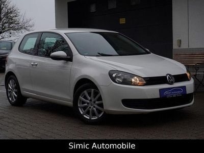Usata VW Golf VI Trendline 80 CV (58 kW) 2009 Bianco Utilitaria
