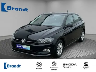 Gebraucht VW Polo Highline 95 PS (69 kW) 2019 Deep black perleffekt (metallic) Kleinwagen