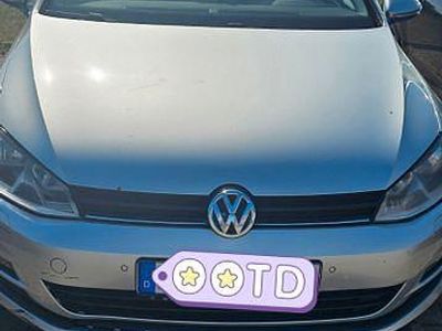 Usata VW Golf VII Trendline 105 CV (77 kW) 2013 Argento Station wagon