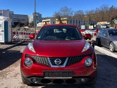 Gebraucht Nissan Juke Acenta 117 PS (86 kW) 2011 Rot SUV