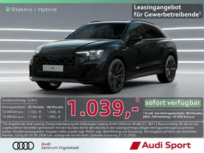 Neu Audi Q8 S-Line 489 PS (359 kW) 2026 Schwarz SUV