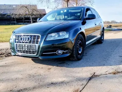 Usata Audi A3 S-Line 150 CV (110 kW) 2009 Nero Utilitaria
