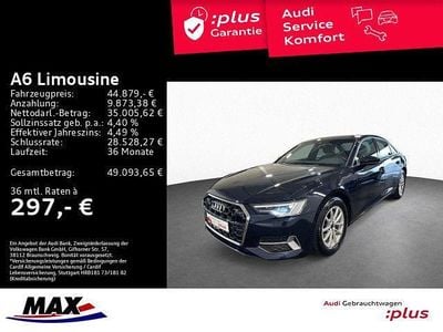 Gebraucht Audi A6 Advanced 265 PS (194 kW) 2025 Firmamentblau metallic Limousine