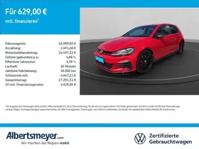 Usata VW Golf VII GTI 290 CV (213 kW) 2019 Rosso Berlina