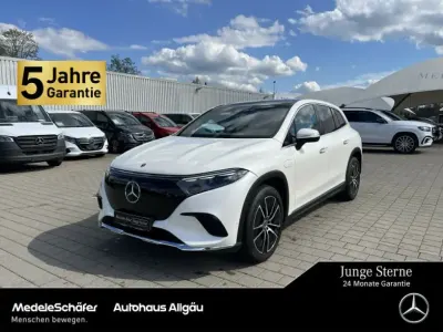 Gebraucht Mercedes EQS450+ 264 kW (360 PS) 2022 Manufaktur diamantweiß bright (metallic) SUV
