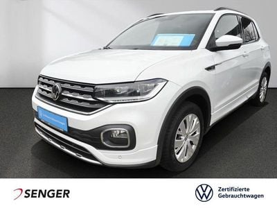 Gebraucht VW T-Cross R-line 110 PS (80 kW) 2022 Weiß SUV