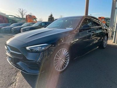 Gebraucht Mercedes C200 AMG 204 PS (150 kW) 2024 Obsidianschwarz (metallic) Limousine