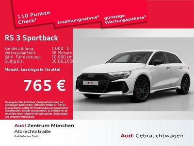Usata Audi RS3 Sport 400 CV (294 kW) 2026 Bianco Berlina