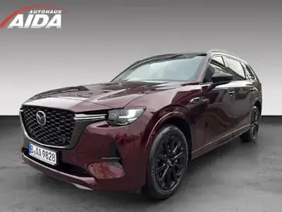Second-hand Mazda CX-80 Homura-Line 254 CP (186 kW) 2025 Roșu SUV
