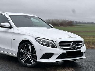 Usata Mercedes C300e 306 CV (225 kW) 2021 Bianco Station wagon