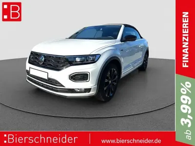 Gebraucht VW T-Roc Cabriolet R-line 150 PS (110 kW) 2022 Weiss Cabrio