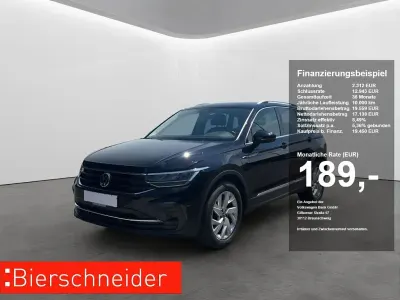 Gebraucht VW Tiguan Life 150 PS (110 kW) 2021 Deep black perleffekt SUV