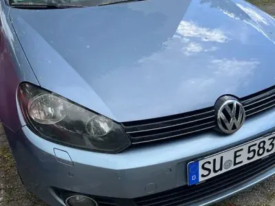 Gebraucht VW Golf Plus Cross Trendline 110 PS (80 kW) 2009 Blau Van / Kleinbus
