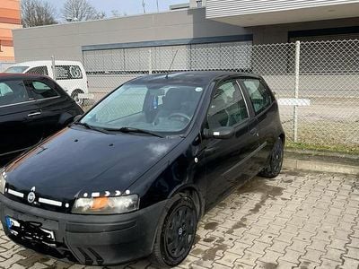 Gebraucht Fiat Punto S 2001 Schwarz Kleinwagen