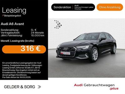 Gebraucht Audi A6 Advanced Plus 204 PS (150 kW) 2025 Mythosschwarz metallic Kombi