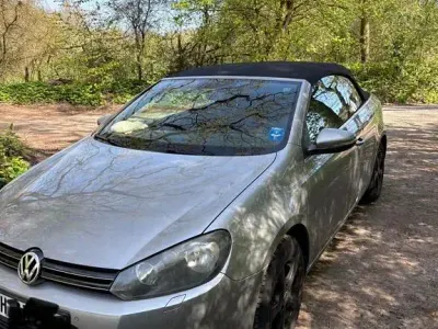 Gebraucht VW Golf Cabriolet 77 PS (56 kW) 2012 Silber Cabrio